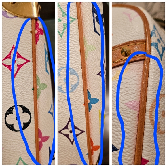 Louis Vuitton Trouville Handbag Multicolor Monogram - Picture 16 of 16